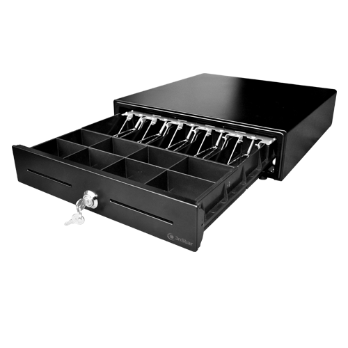 Gaveta de Dinero Metálica con Microswitch 410x420mm